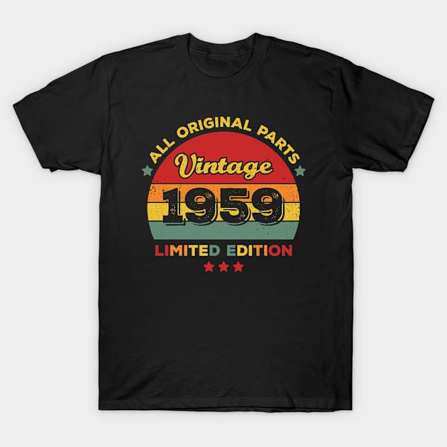 1959 Vintage T-Shirt by monkeyflip